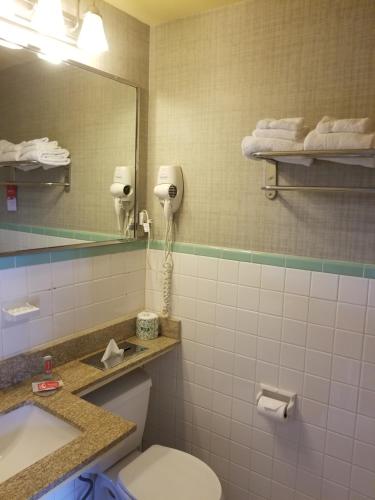 Koupelna v ubytování FALLS INN