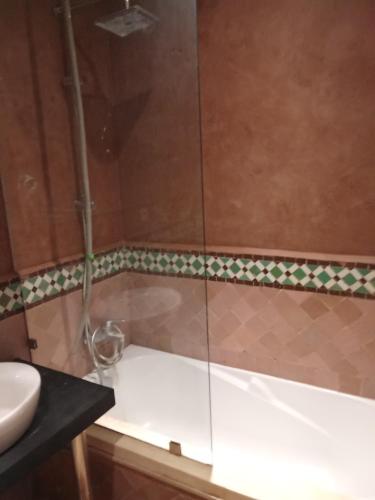 Koupelna v ubytování Villa nova Marrakech