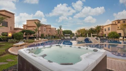 Bazén v ubytování Villa nova Marrakech nebo v jeho okolí
