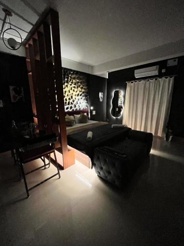 Ένα ή περισσότερα κρεβάτια σε δωμάτιο στο Casa felice 1bhk lux suites