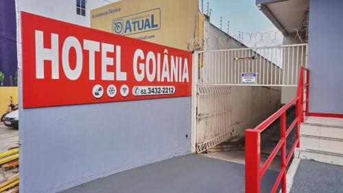 Hotel Goiânia Executiveに飾ってある許可証、賞状、看板またはその他の書類