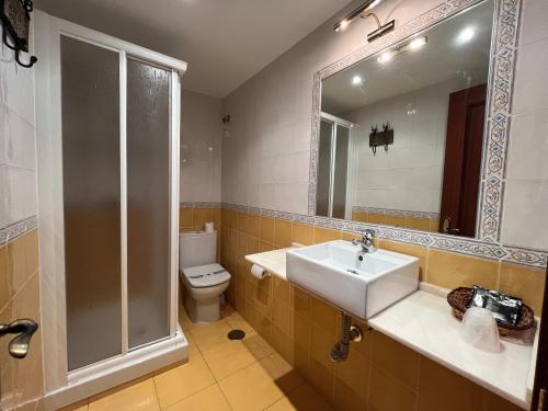Ένα μπάνιο στο Hotel Cabo Ortegal