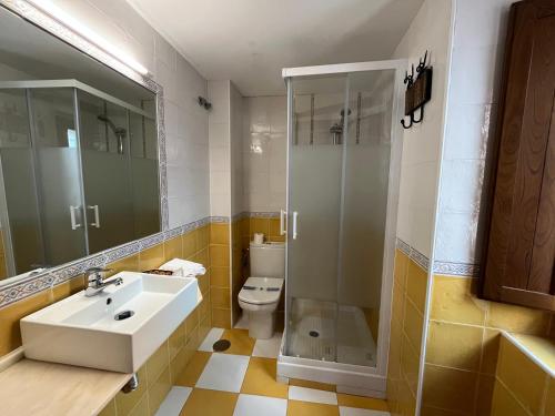 Ένα μπάνιο στο Hotel Cabo Ortegal