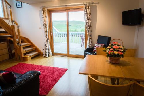 A seating area at Abateg Self Catering 