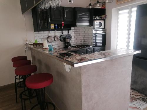 A cozinha ou cozinha compacta de La Planche