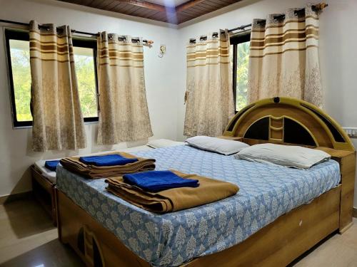 Postel nebo postele na pokoji v ubytování Sun n sand holiday home