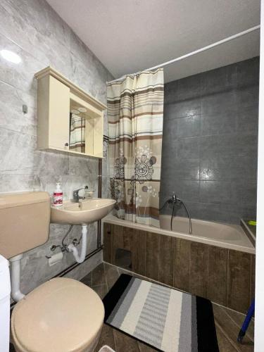 Ein Badezimmer in der Unterkunft Rogatica Trg oslobodilaca