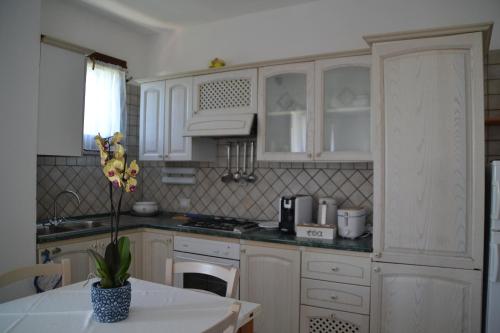 Η κουζίνα ή μικρή κουζίνα στο Casa delle Conchiglie