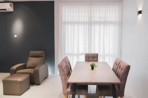 Posezení v ubytování 居銮小云顶名宿KLUANG SMALL GENTING HOMESTAY