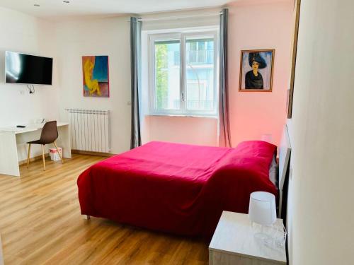 Postel nebo postele na pokoji v ubytování Aria di Casa Experience