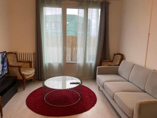 Zona de estar de Appartement de 3 chambres