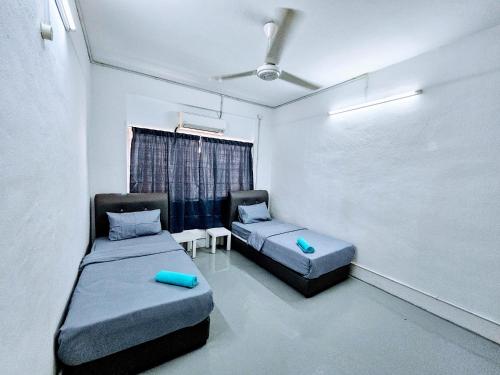 Postel nebo postele na pokoji v ubytování PANCHOR 6 HOSTEL