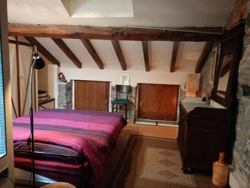 Ένα ή περισσότερα κρεβάτια σε δωμάτιο στο La casa di Gianni