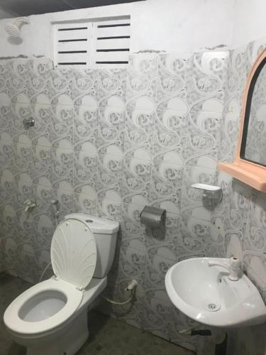 Ванная комната в Everest Rooms