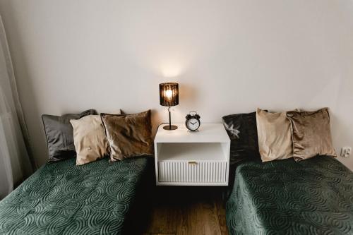 Χώρος καθιστικού στο Apartament 1 Rozmarynowa 2 Residence Opole