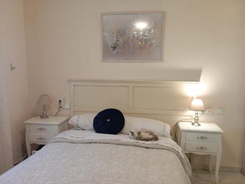 Posteľ alebo postele v izbe v ubytovaní Apartamento Laguna Beach Torrox Costa