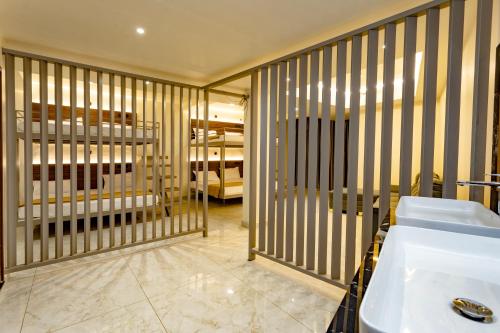 Koupelna v ubytování Uphills boutique hotel