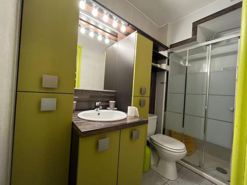 Studio 25m2, 4 pers cosy, design, avec parking privé