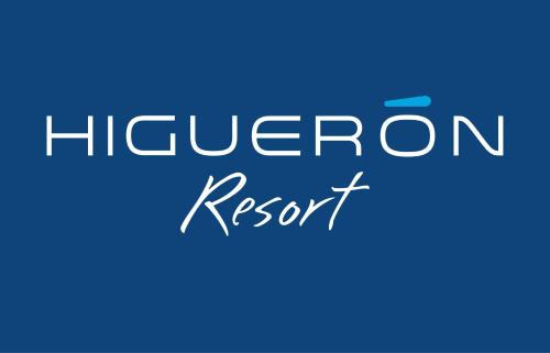 a sign for the hixon resort with the text hixon resort at Mara's Apartments Higuerón West - Luxurious & Sunny in Fuengirola
