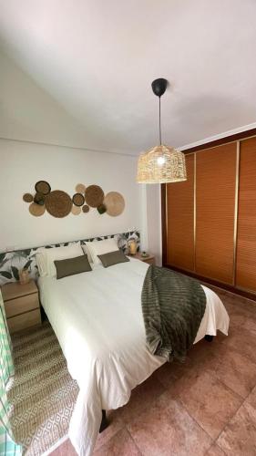 Postel nebo postele na pokoji v ubytování Precioso apartamento en Roquetas de Mar