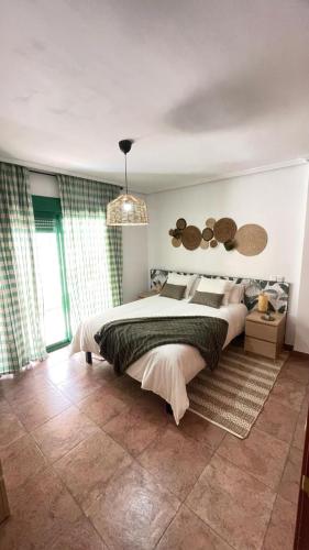 Postel nebo postele na pokoji v ubytování Precioso apartamento en Roquetas de Mar