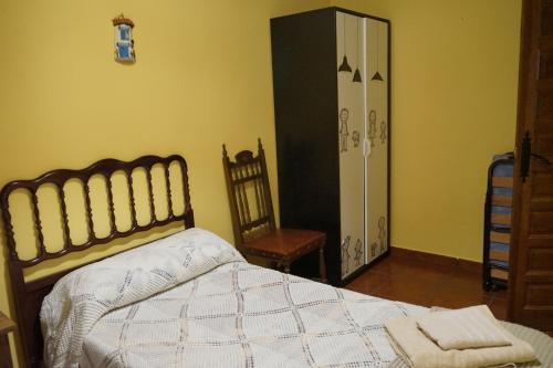 Кровать или кровати в номере Casa Rural La Abuela Marcelina