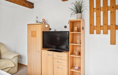 TV a/nebo společenská místnost v ubytování Lovely Apartment In Kargow With Wifi