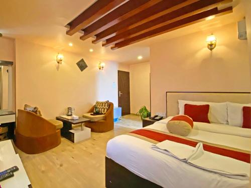 Posezení v ubytování Hotel Readers Inn Pvt.Ltd