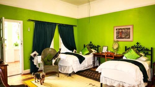 Un ou plusieurs lits dans un hébergement de l'établissement Annies Cottage