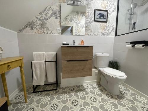 Fonsegre Chambres d'Hôtesにあるバスルーム