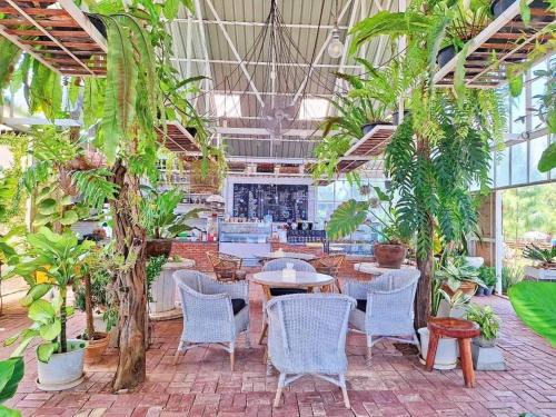 Restoranas ar kita vieta pavalgyti apgyvendinimo įstaigoje ภูผาหน้าเล PhuPha-NaLay Cafe'n Camping