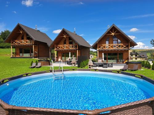 Sołtysie Chaty - Domek z prywatną balią