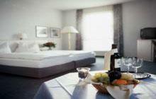 Ένα ή περισσότερα κρεβάτια σε δωμάτιο στο Euro Park Hotel Hennef