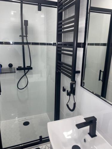 Et badeværelse på Lux Studio