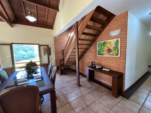 Zona de estar de Chácara dos Sonhos com Piscina e Hidromassagem