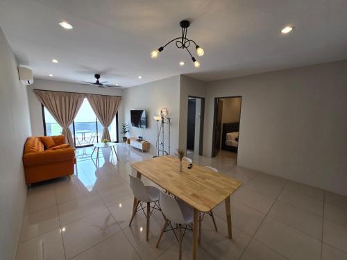 Manhattan Condominium - Jalan Pasir Puteh - Ipohにあるシーティングエリア