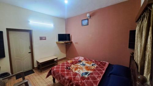 TV a/nebo společenská místnost v ubytování SoNa holidays Inn