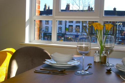 Posezení v ubytování Stunning 1 Bed Apt in Ripon centre - FREE PARKING - Yorkshire Accommodates