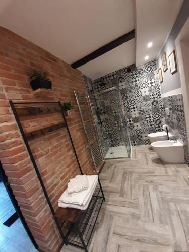 Koupelna v ubytování B&B ai SILIO
