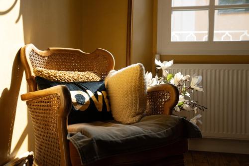 Χώρος καθιστικού στο Casa Belgeri - B&B con 12-14 posti letto