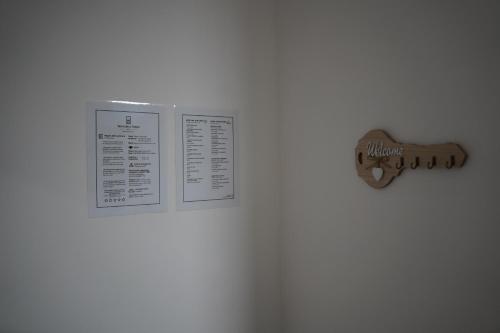 Certifikát, hodnocení, plakát nebo jiný dokument vystavený v ubytování Belvedere Home