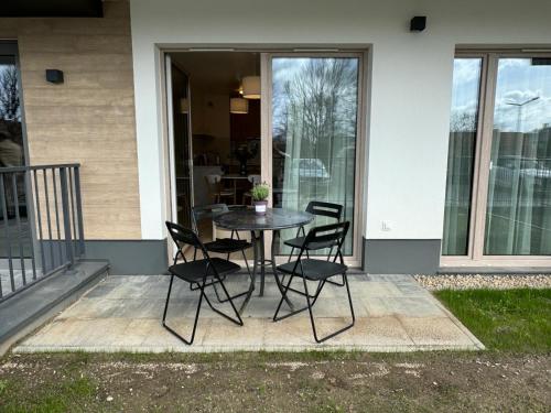 Μπαλκόνι ή βεράντα στο Apartament Przystań 1