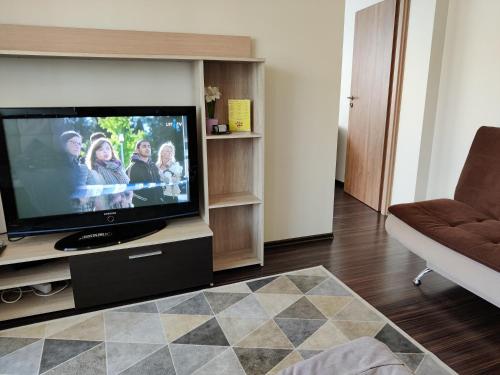 Μια τηλεόραση ή/και κέντρο ψυχαγωγίας στο Apartments near BIG