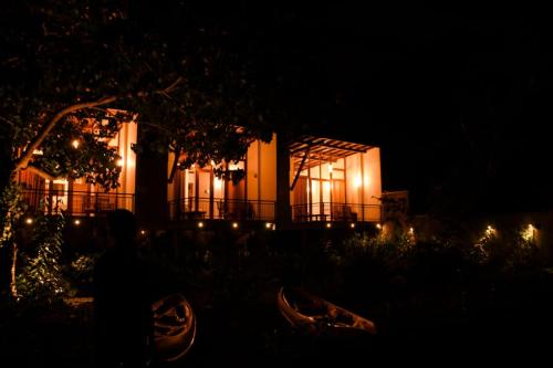 Κήπος έξω από το Senu Lagoon Villa