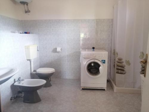 A bathroom at Casetta in Salento