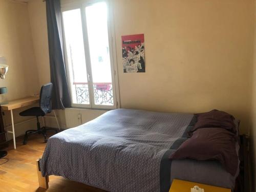 Parigi XI grande appart 2 camere da letto bagno privato 4 e più ospiti