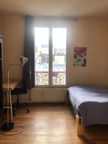 Parigi XI grande appart 2 camere da letto bagno privato 4 e più ospiti