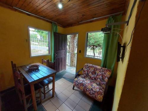 Posezení v ubytování Casa em Lavras Novas