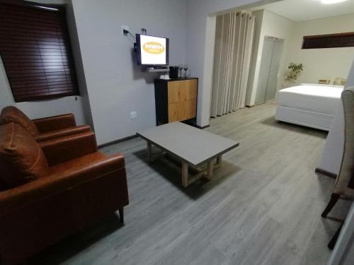 Khu vực ghế ngồi tại HWH Guesthouse Middelburg