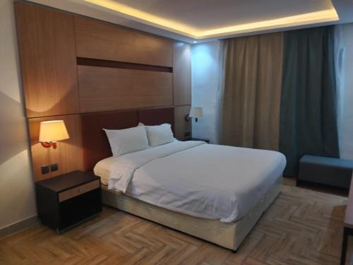 Postelja oz. postelje v sobi nastanitve Jeddah Grand Beach